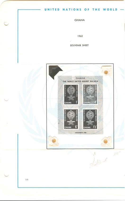 G. C. Kobylka United Nations Album Page