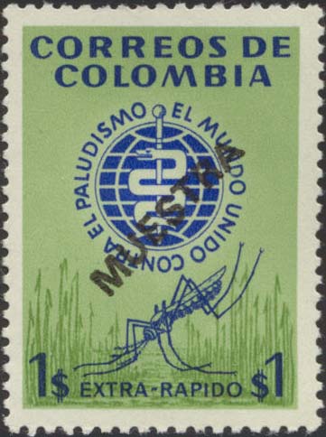 Colombia Scott C428 Specimen
