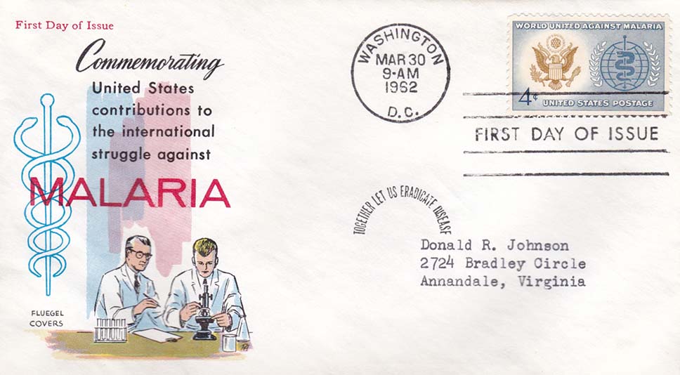 United States Scott 1194 FDC Addressed to Donald R Johnson