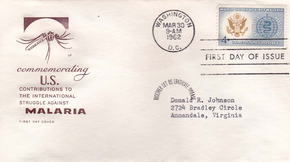 United States Scott 1194 House Of Farnam FDC Addressed to Donald R Johnson