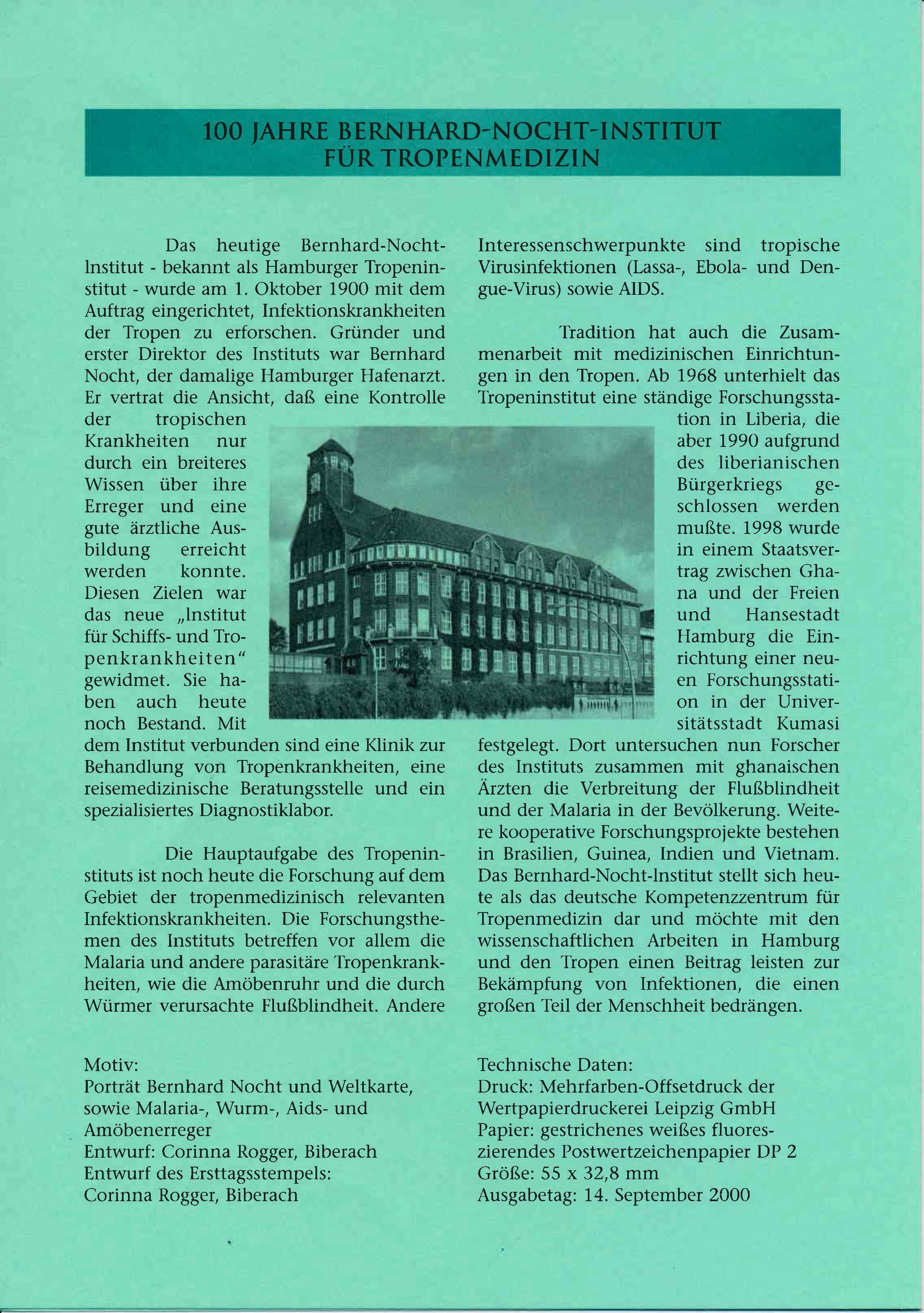 Germany Scott 2101 Post Office Booklet - Page 2
