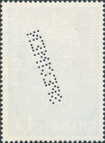 Ghana Scott 131<br />Specimen<br />Back Side