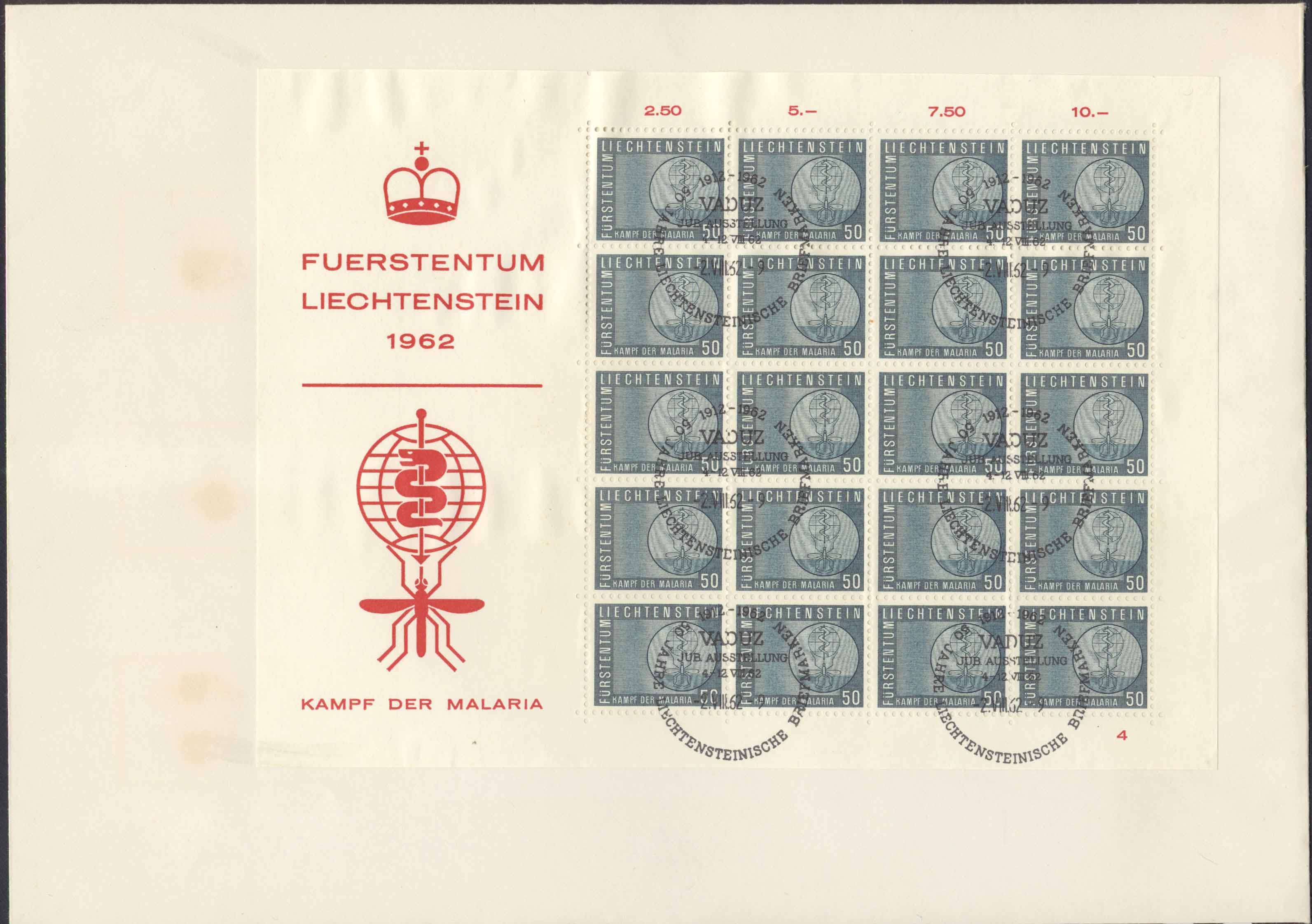 Scott 371 (FDC w/ Full Sheet (Plate 4) No Cachet)