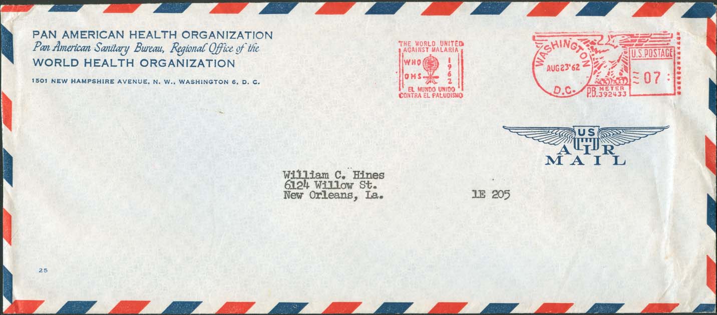 PAHO August 23rd, 1962