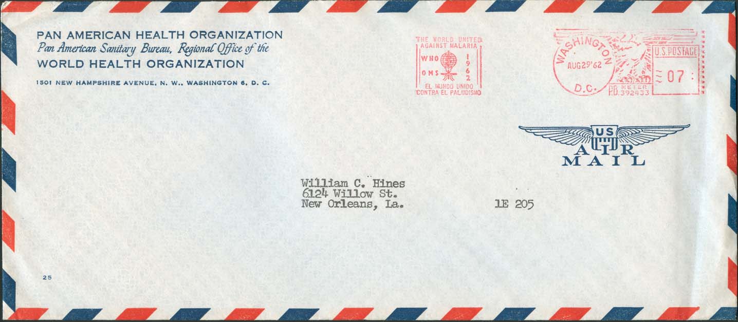 PAHO August 28th, 1962