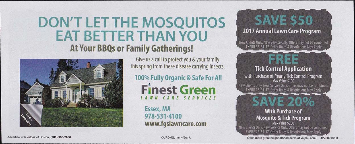 Valpak Insert - Finest Green - April 2017 - Side 1