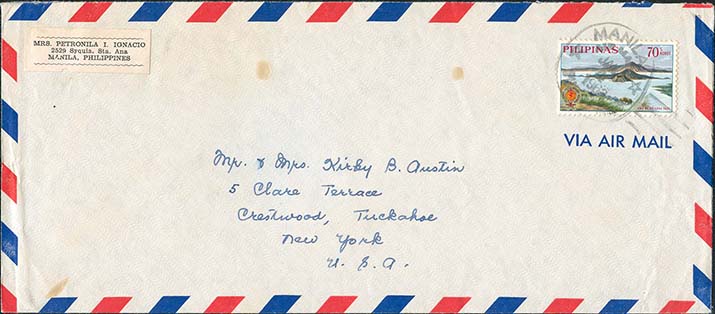 1963, January 4, 70c Air Mail Rate