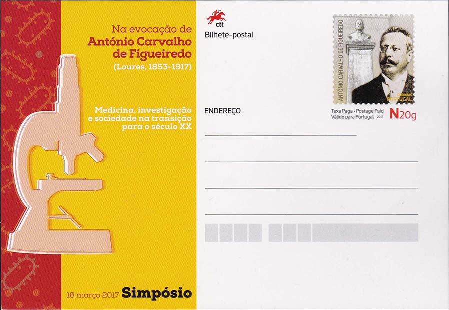 Portugal Figueiredo Postal Card Mint