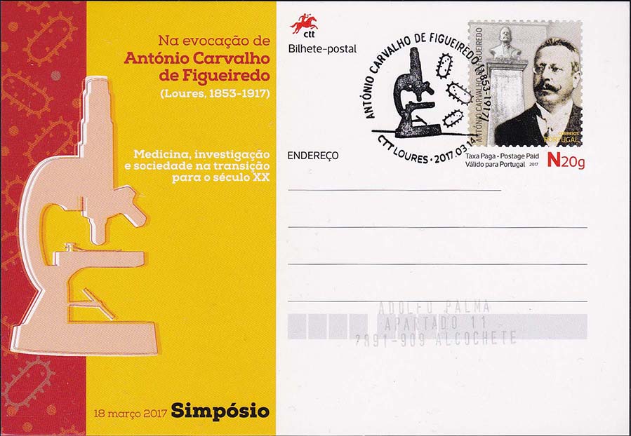 Portugal Figueiredo Postal Card First Day Cover