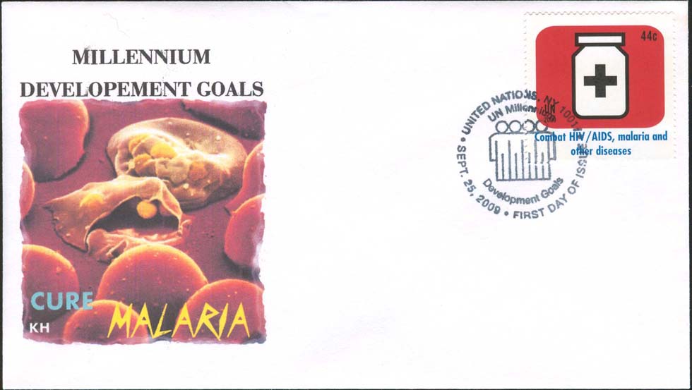 The virus in red and yellow from an artist" conception (1 of 4)