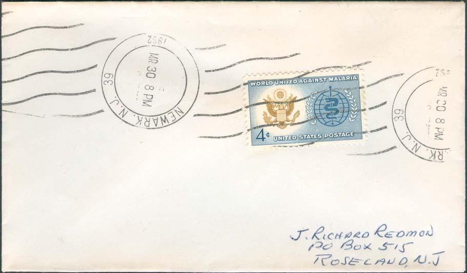 U.S. Scott 1194 FDC with New Jersey Cancellation