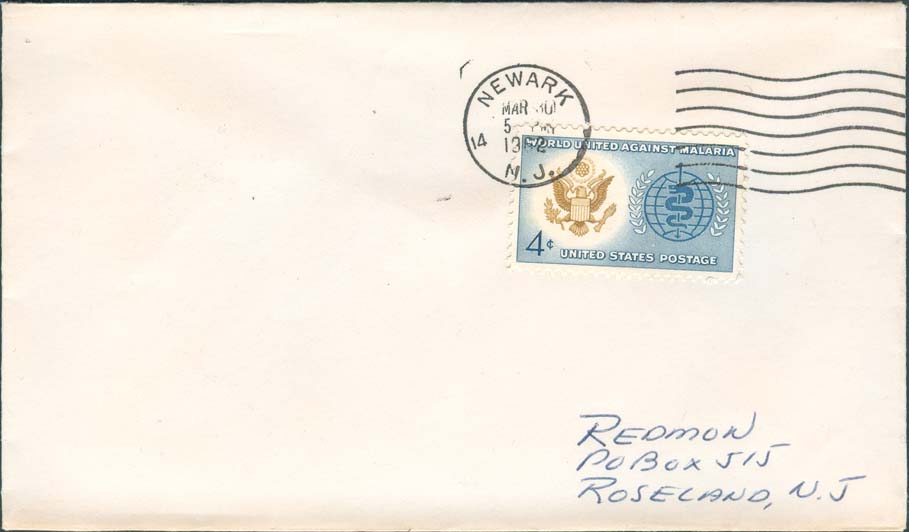 U.S. Scott 1194 FDC with New Jersey Cancellation