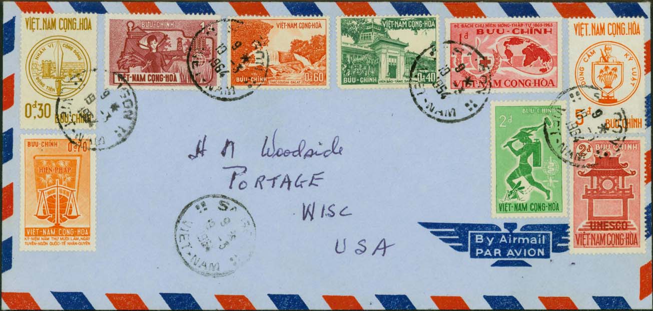 Vietnam - 1964%2F03%2F19 - Airmal to the United States