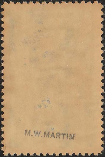 Afghanistan 519 Specimen - Back