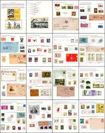 MPI Malaria Stamps Exhibts
