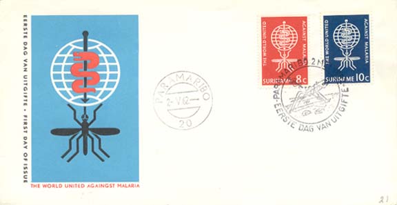 Image of the 304-305 FDC Extra Cancel