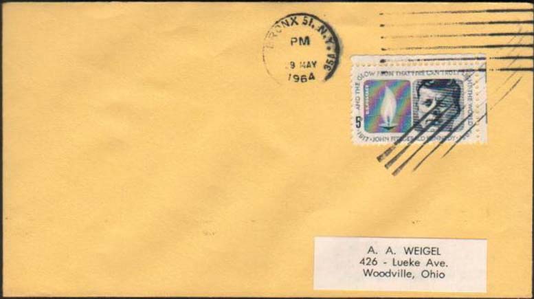 Cover Addressed To Weigel